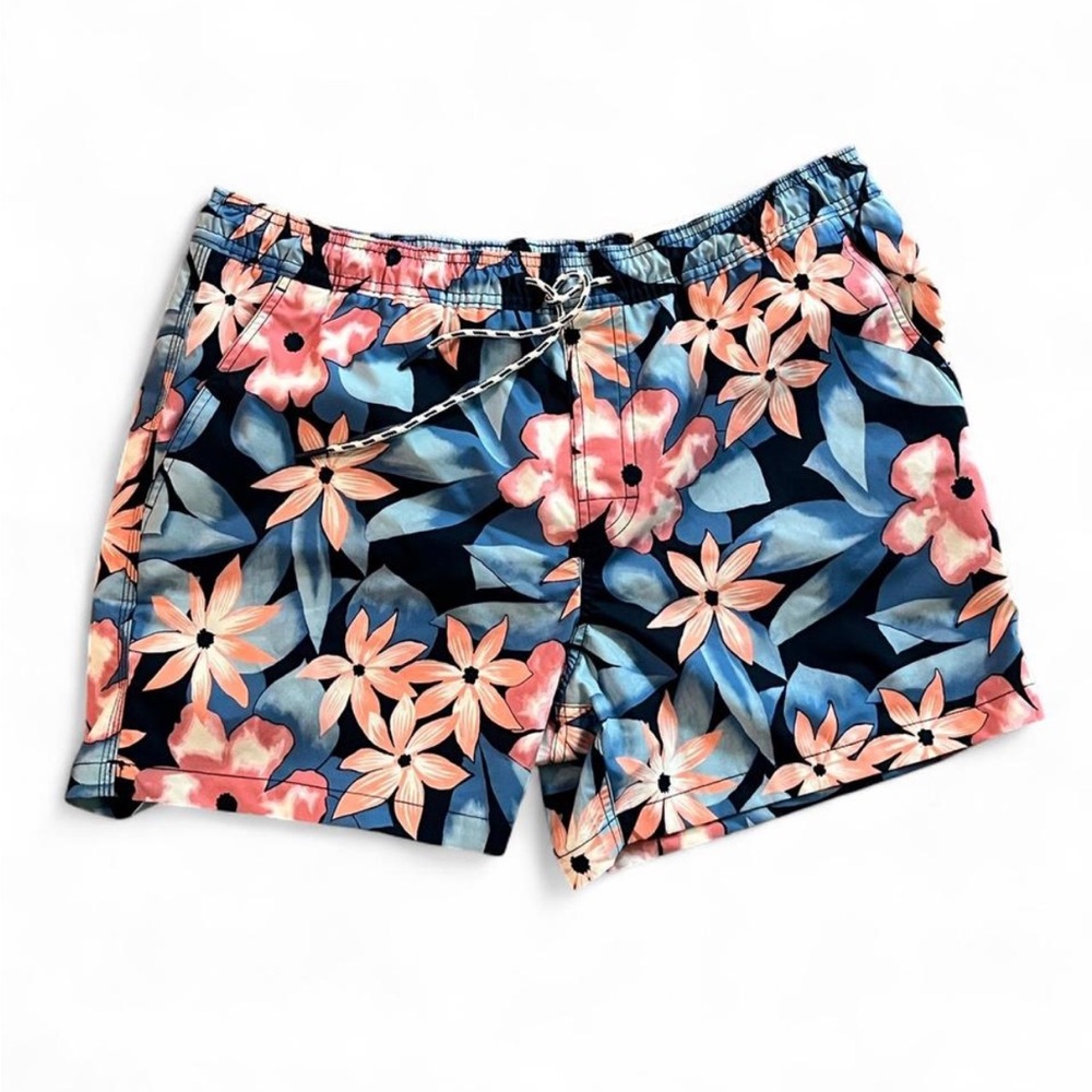 American Eagle Floral Swim Trunks NWT Men's Large 5.5"